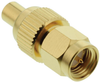 Rf/coaxial Adapter, Sma Plug-Mcx Jack; Convert From Coax Type Amphenol Rf - 92C7274 - Newark, An Avnet Company