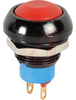 Switch; IP67 Sealed; Pushbutton; Momentary; with Red Actuator - 70066008 - Allied Electronics, Inc.