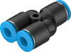 Push-in Y-connector - QSY-6 - Festo Corporation
