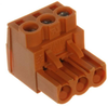 Conn Terminal Block F 3 POS 5.08mm Screw RA Cable Mount 15A Box -- 872-1943590000 - Image