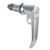 Quarter-Turn Cam Latch, 8 mm Hex Tool Access, L-Handle, Pad Locking, Sealed, Zinc Alloy, Chrome Plated, Bright - E5-7A-1012-UU2 - Southco