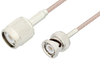 TNC Male to BNC Male Cable 72 Inch Length Using RG316 Coax - PE3C3393-72 - Pasternack