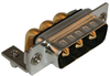 D Sub Combo Connector, Plug, Db-17W2; Product Range Norcomp - 94X3648 - Newark, An Avnet Company