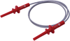 Test Lead, 4Mm Banana Plug, 1M, Red; Test Connector Type A Cal Test Electronics - 76AH6658 - Newark, An Avnet Company