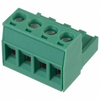 Plug, Terminal Block; 12 A; 250 V; 5 mm; 24 AWG/kcmil (Min.); 4; Screw; 4 kV -- 629-1754481 - Image