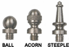 Type B Finials - 838532 - HardwareSource, Inc.