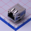 Connectors >> Ethernet Connectors/Modular Connectors (RJ45 RJ11) -- 46F-1207YGD2NL - Image