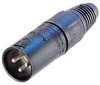 Neutrik NC6MX-B 6-Pin Female XLR Cable End Connector Black/G - NEUNC6MXB - HAVE, Inc.