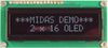 Oled Module, Cob, 16X2, Parallel, 5V Rohs Compliant Midas - 50AK6424 - Newark, An Avnet Company