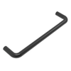 Handle, 128 mm  Hole Centers, Internal Thread, 8-32 Thread, Aluminum Alloy, Anodized, Black, Round -- P8-128-31-08-15-3 - Image