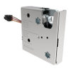 Electronic Rotary Push-to-Close Latch, Auto Relock, Without Latch Status Microswitch, Non-sealed Connector, Thru Hole, Steel Housing, Zinc Plate, Bright chromate - R4-EM-13-131 - Southco