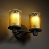 GLA-8512-16-GLDC-MBLK Bathroom Fixtures-Two Lights - 671801 - Capital Lighting, Inc.