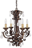 3684CB-431-CR Mini Chandeliers-Candle - 340168 - Capital Lighting, Inc.