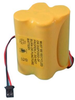 Nickel Cadmium-Nicad Battery, 4.8V 600Mah; Battery Voltage Dantona Industries -- 14N3863