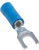 Terminal, Locking Fork, Stud 8, Blue; Product Range Abb Thomas & Betts - 31F2556 - Newark, An Avnet Company