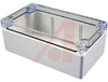 Enclosure; Polycarbonate; Silicone Rubber; Stainless Steel; Light Gray; Clear - 70163892 - Allied Electronics, Inc.