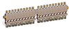 Multiple Sight Feed Valve, 20 Valves, 1/8” Female NPT Inlet, (20) 1/4” OD Tube Outlets - B3150-20 - Oil-Rite Corp.