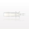 Straight Reducer Connector, Barbed, Natural - 61563 - Qosina Corp.