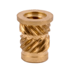 E-Z Sonic™ Threaded Insert for Plastic - Straight - Flanged - 6-3 -- FL-632-HI - Image