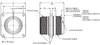 M5015 III circular connector - MS3450LS32-17P - Powell Electronics, Inc.