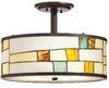 65345 Semi-Flush Mts.-Drum Shade - 658506 - Capital Lighting, Inc.