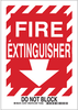 Fire Safety Sign - 123760 - Brady Corporation