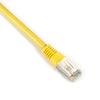 1FT Yellow CAT5e 350MHz Solid Backbone Patch Cable F/UTP CM - EVNSL0504MS-0001 - Black Box