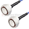 Low PIM 7/16 DIN Male to 7/16 DIN Male LSZH Jacketed Cable 0.141 Formable Low PIM Coax in 200 CM and RoHS Compliant - FMC1515951-200CM - Fairview Microwave Inc.