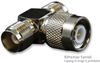 Tee Adapter, 1 X Tnc Plug-2 X Tnc Jack; Convert From Coax Type Multicomp Pro - 84N1248 - Newark, An Avnet Company