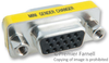 D Sub Gender Changer, Db15 Female-Female; D Sub Connector A Gc Electronics - 84H0128 - Newark, An Avnet Company