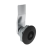Quarter-Turn Cam Latch, 7 mm Triangle Recess, 12mm  Grip, Not Sealed, Zinc Alloy, Powder Coat, Black - E5-1-025-070 - Southco
