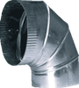 Ductwork -- Oval 90 Degree Flat Elbows - Image