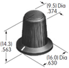 Rotary Switch Knobs -- 1251889