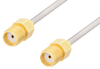 SMA Female to SMA Female Cable 24 Inch Length Using PE-SR405AL Coax - PE34834-24 - Pasternack