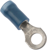 Terminal, Ring Tongue, #8, Crimp, Blue; Stud Size - Metric Abb - Thomas & Betts - 65F723 - Newark, An Avnet Company