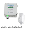 Carbon Dioxide (CO2) Fixed Gas Detector w/ Remote Sensor (0-5%) -- MSC2 + MC2-0-I464-B-0-P