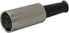 Din Audio / Video Connector, Socket, 5, Cable Mount, Plastic Body, Silver Plated Contacts Rohs Compliant Lumberg - 78R9076 - Newark, An Avnet Company