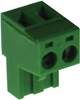 Pluggable Terminal Block, 2, 320 V, 12 A, 5.08 Mm, 24 Awg, 12 Awg Rohs Compliant Camdenboss - 55Y8504 - Newark, An Avnet Company