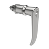Quarter-Turn Cam Latch, 8 mm Hex Tool Access, L-Handle, Without Cam, Sealed, Zinc Alloy, Chrome Plated, Bright - E5-9A-1012-UU5 - Southco