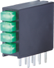 2x3MM 4-LEVEL GREEN LED - WP914CK/4GDT - Kingbright Corporation