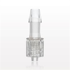 Male Luer with Spin Lock to Barb - 89332 - Qosina Corp.