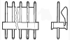 Headers & Wire Housings - 644999-1 - Powell Electronics, Inc.