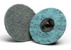 3M Scotch-Brite Non-Woven Aluminum Oxide Aluminum Surface Conditioning Quick Change Disc - Very Fine Grade - 2 in Diameter - 54135 - 051141-54135 - R. S. Hughes Company, Inc.