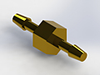 Precision Metal Orifices - Dual Barb, 1/16