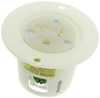 Connector, Power Entry, Receptacle, 20A; Connector Type Hubbell Wiring Devices - 70B5927 - Newark, An Avnet Company