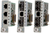 Redundant Fast Ethernet Fiber and UTP Managed Ethernet Media Converters -- iConverter® Tx/2Fx and Tx/2Tx - Image