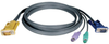 PS/2 (3-in-1) Cable Kit for NetDirector KVM Switch B020-Series and KVM B022-Series, 15-ft. - P774-015 - Tripp Lite by Eaton