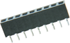 Board-Board Connector, Receptacle, 6 Position, 1Row; Connector Systems Harwin - 71K8280 - Newark, An Avnet Company
