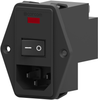 Iec Inlet C14, 6A, 250Vac, Panel; Connector Type Corcom Te Connectivity - 40P5854 - Newark, An Avnet Company