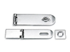 316 Stainless Steel Hasp (Weld-On Type) - HP-645 -- HP-645 - Image